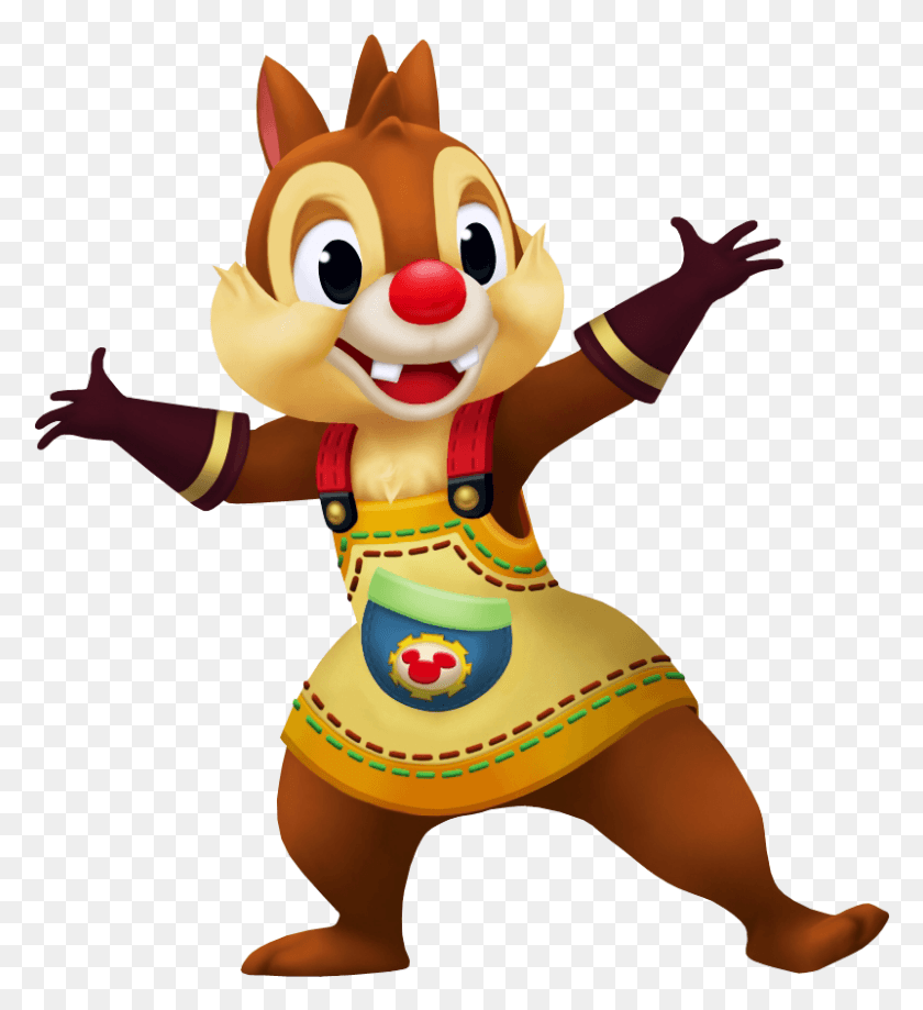 801x883 Descargar Png / Dale Chip And Dale Kingdom Hearts, Figurine, Persona, Human Hd Png