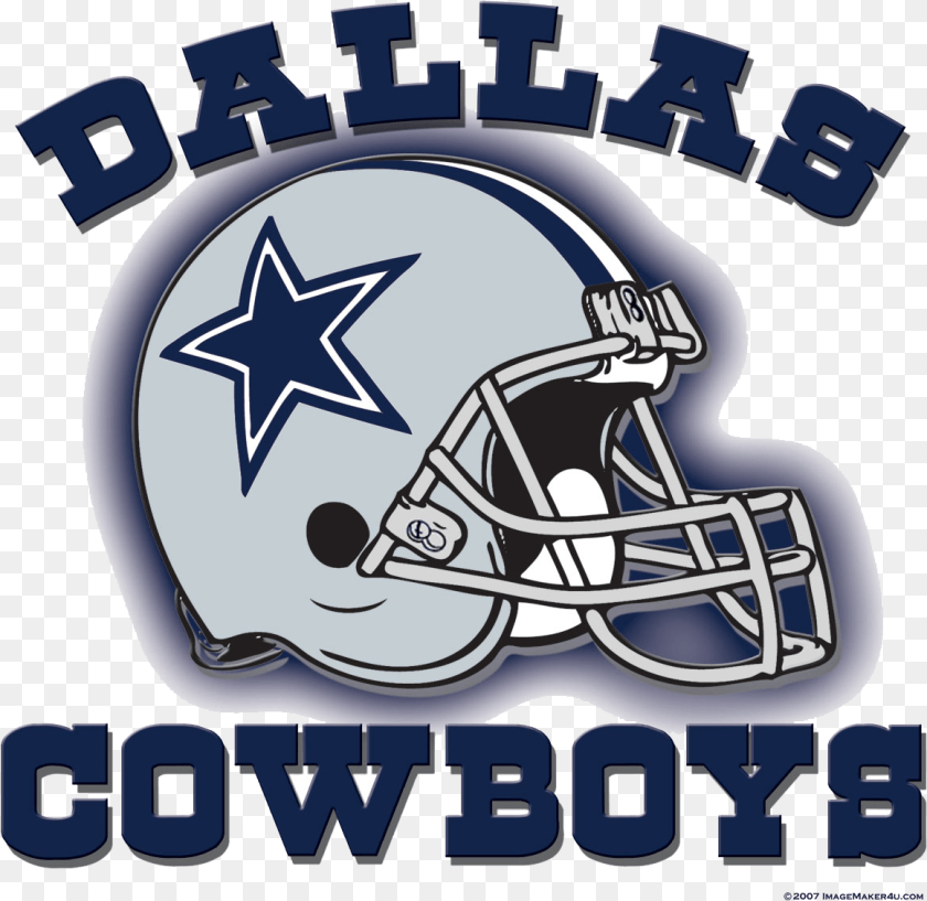 Dallas Cowboys, American Football, Football, Football Helmet, Helmet Sticker PNG