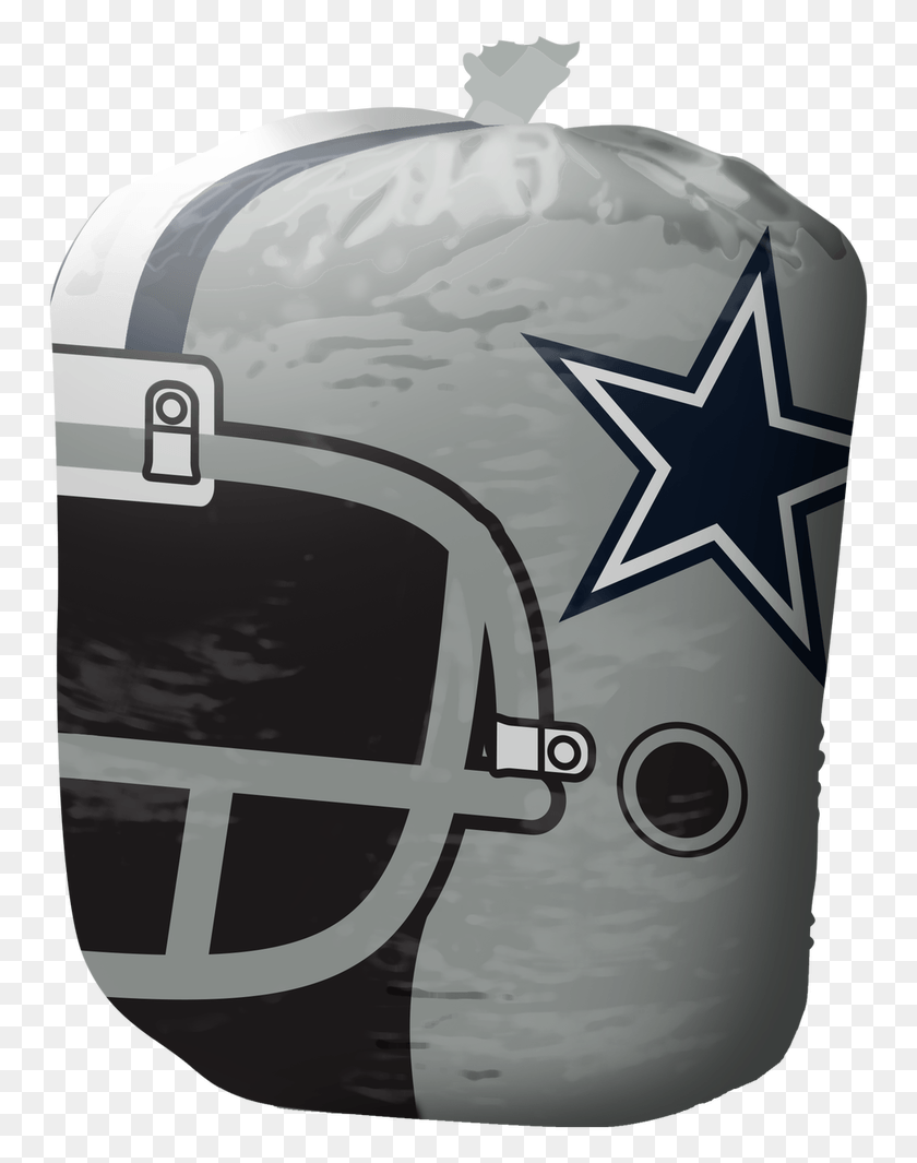 755x1005 Dallas Cowboys Illustration, Clothing, Apparel, Helmet HD PNG Download