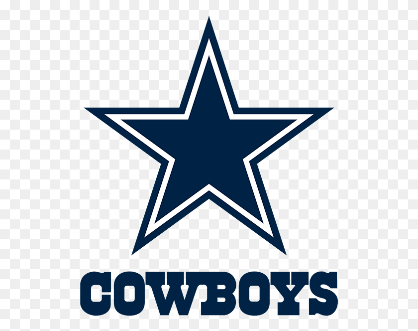 520x604 Descargar Png Dallas Cowboys Logos Dallas Cowboy Logo 2018, Símbolo, Símbolo De Estrella, Cruz Hd Png