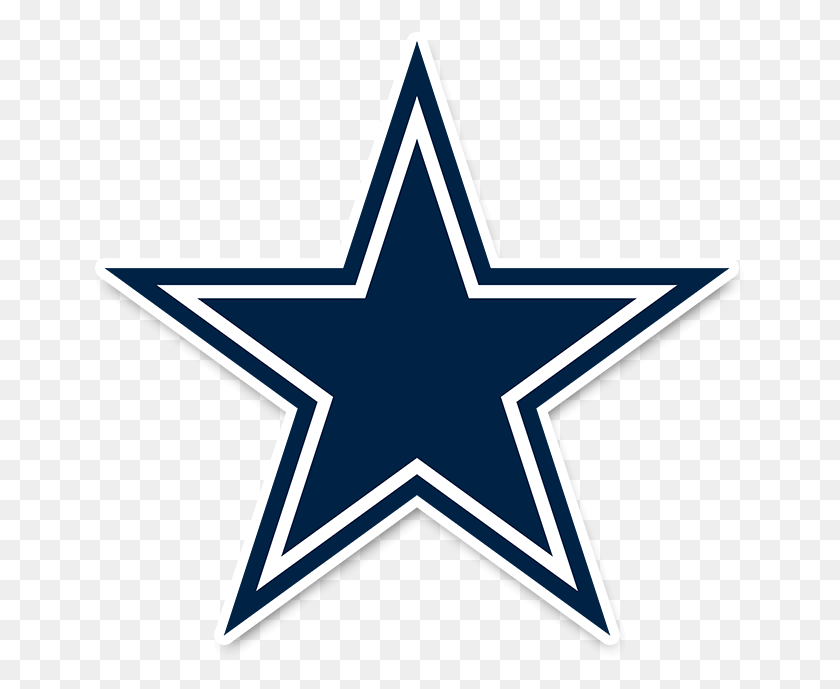 655x629 Descargar Png / La Estrella De Dallas Cowboys Png