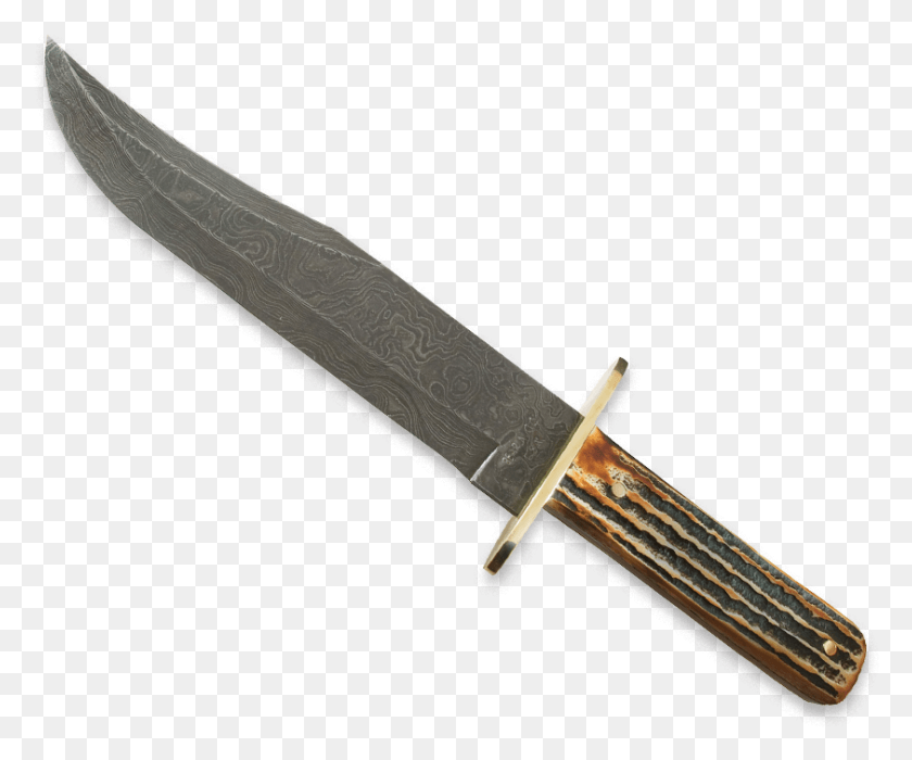 842x691 Damascus Bowie Knives Cuchillos Arcilla, Knife, Blade, Weapon HD PNG Download