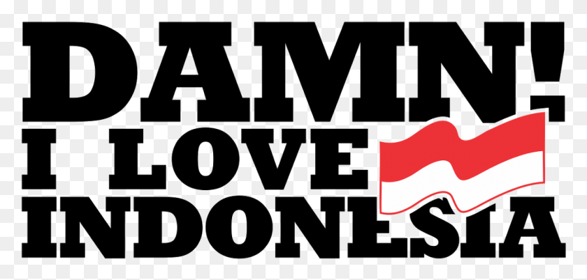 1069x470 Damn I Love Indonesia, Logo, Symbol, Trademark HD PNG Download