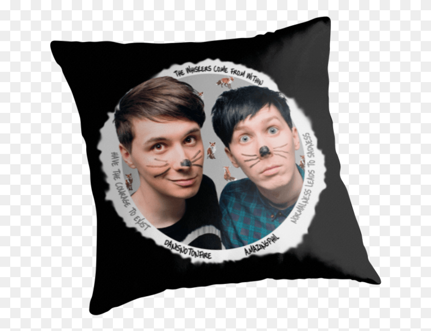 649x585 Dan And Phil, Person, Human, Face HD PNG Download