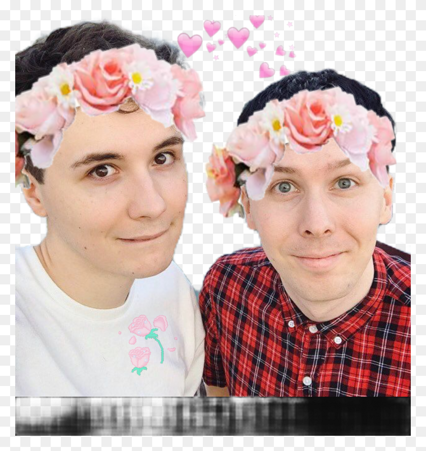 1024x1088 Danandphil Sticker Dan And Phil 2019, Clothing, Apparel, Person HD PNG Download