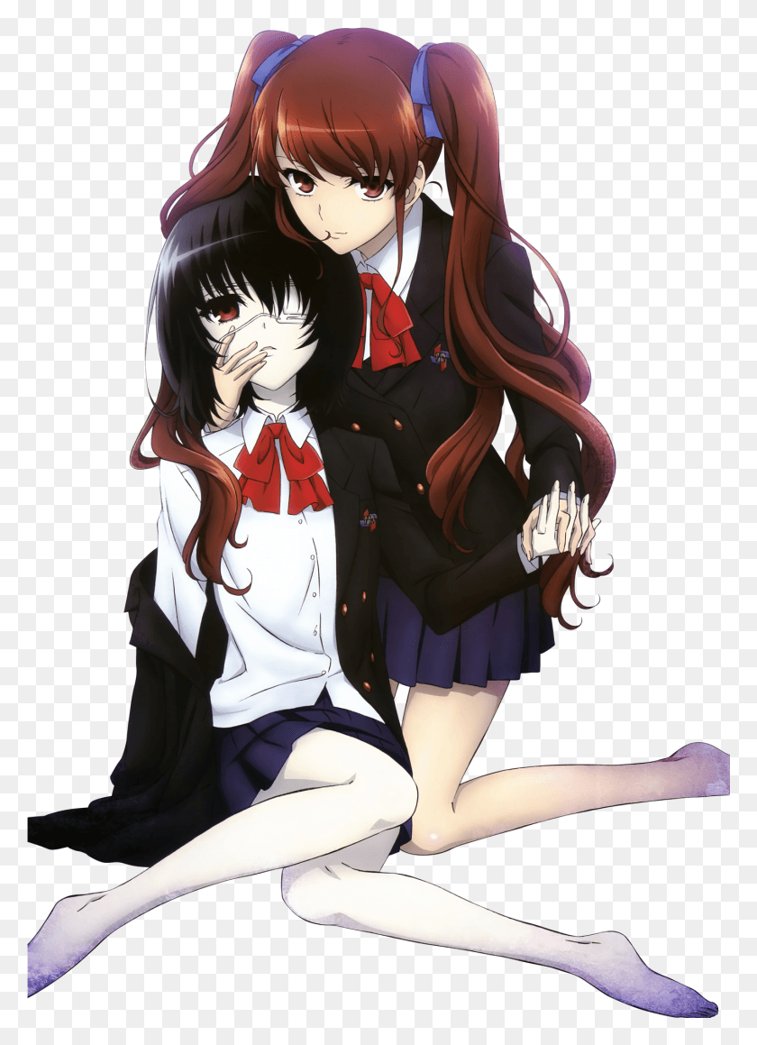 1432x2019 Danbooru Another Akazawa X Mei, Manga, Comics, Book HD PNG Download