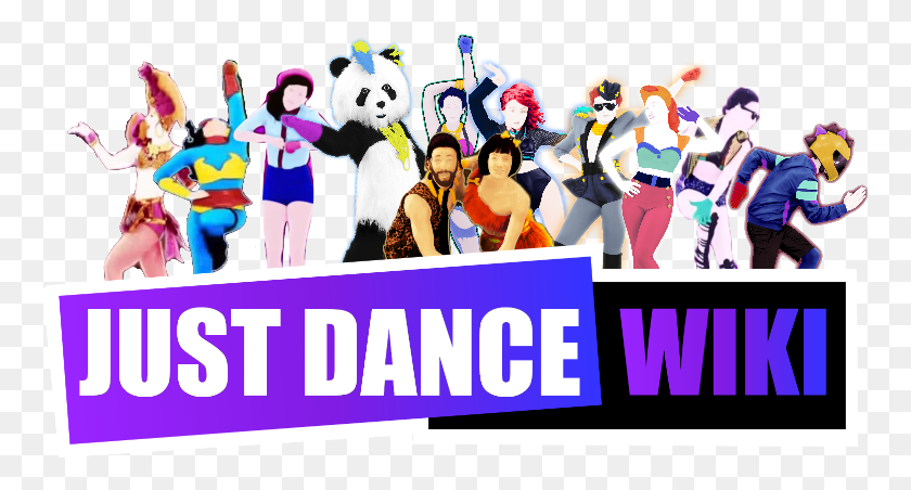 763x392 Танцевальный Рисунок Логотипа Just Dance Logo Drawing, Реклама, Плакат, Флаер Png Скачать