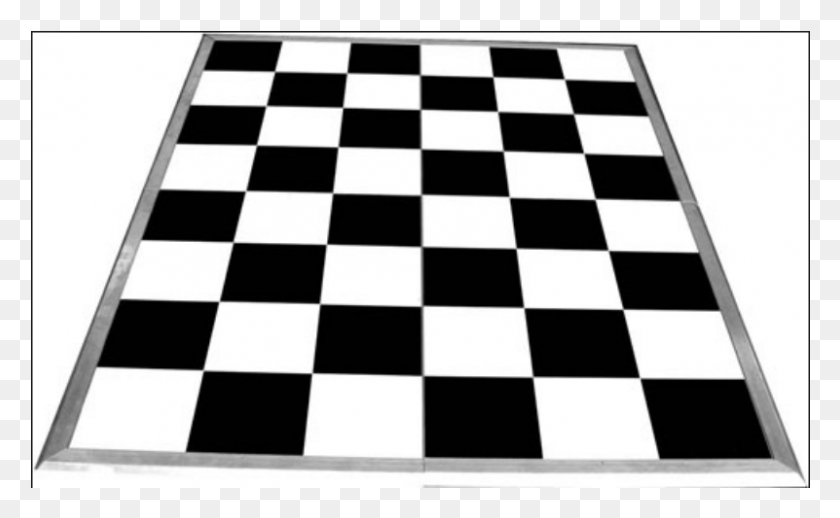 801x471 Танцпол 12 X 16 Черно-Белый Черный Белый Деревянный Танцпол, Скатерть, Шахматы, Игра Hd Png Скачать