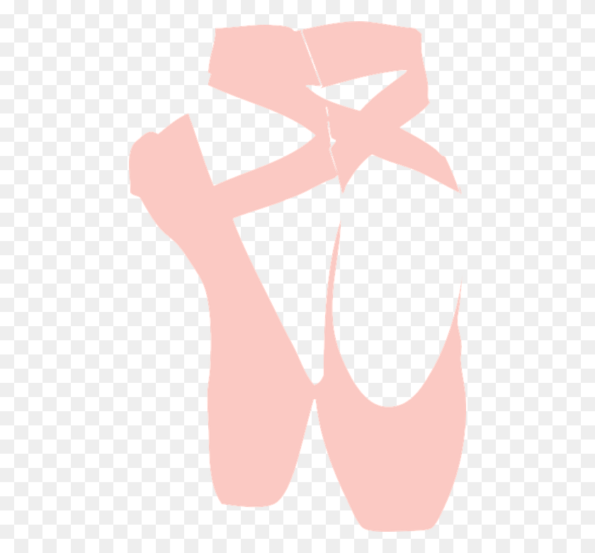 476x720 Dance Girl Feet Pink Shoes Ballet Slippers Ballet Shoes Clip Art, Animal, Symbol, Sea Life HD PNG Download