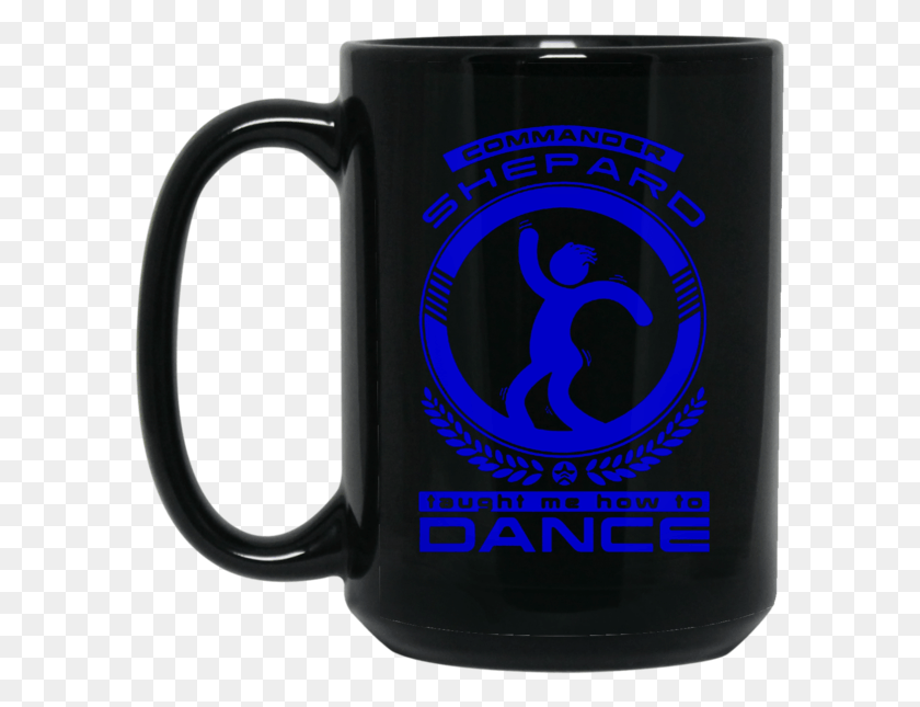 595x585 Dance Mug Commander Shepard Taught Me How To Dance Mug, Coffee Cup, Cup, Stein HD PNG Download