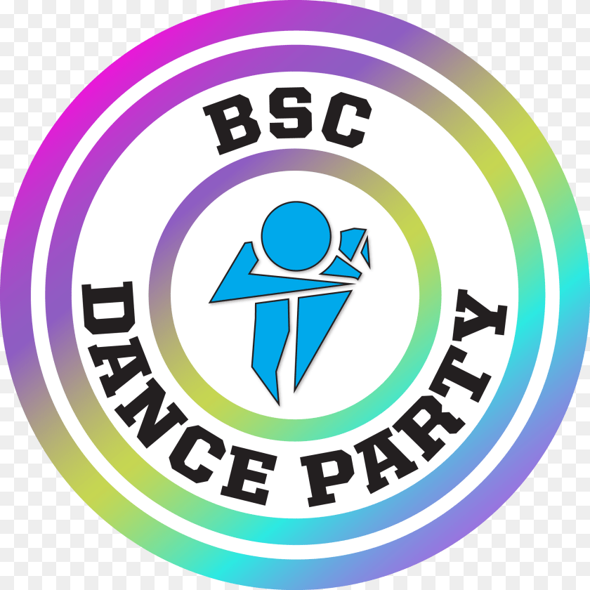 Dance Party Circle, Logo, Badge, Symbol, Emblem Transparent PNG