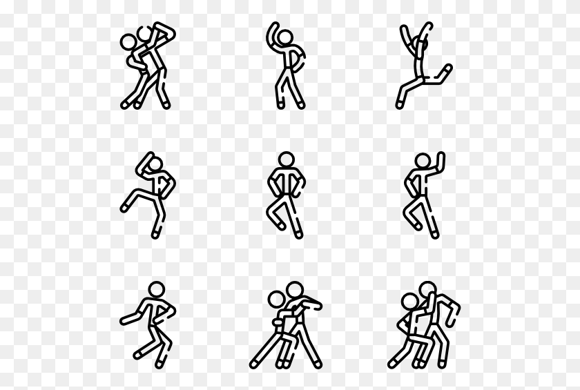 497x505 Dance Styles Line Art, Gray, World Of Warcraft HD PNG Download
