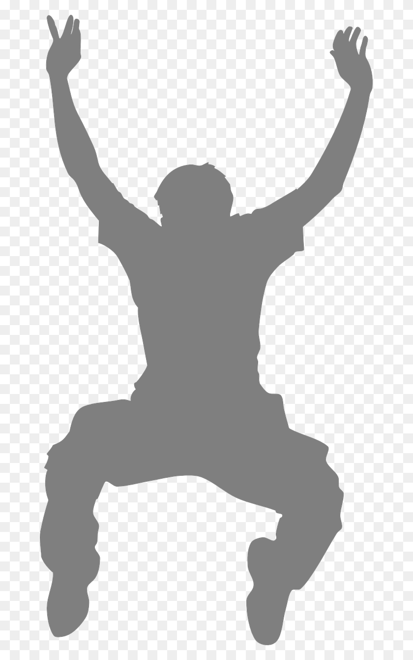 677x1280 Dancer Male Silhouette, Back, Person HD PNG Download