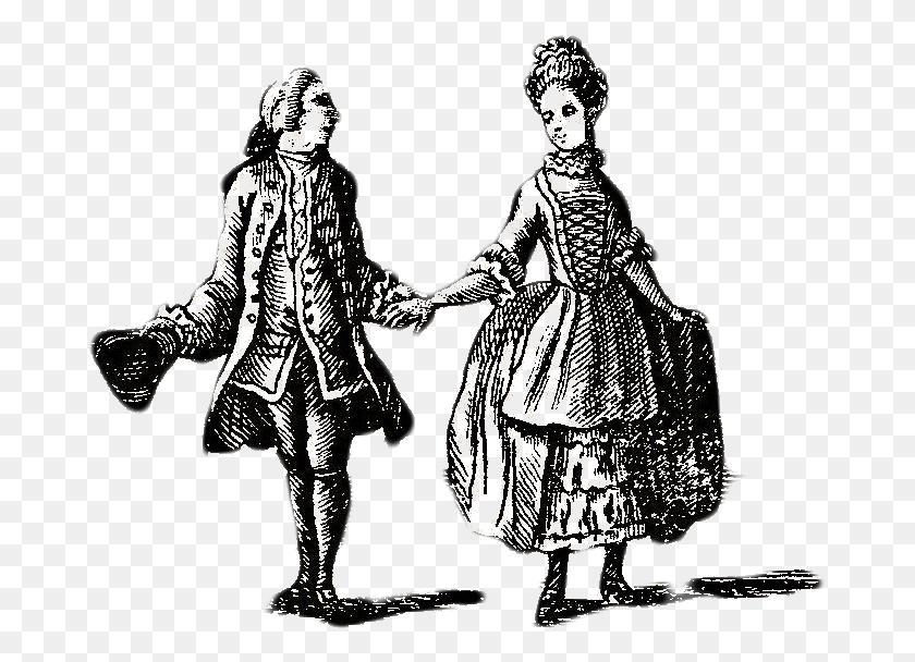677x548 Dancing 18th Century American Dance, Person, Human, Hand HD PNG Download