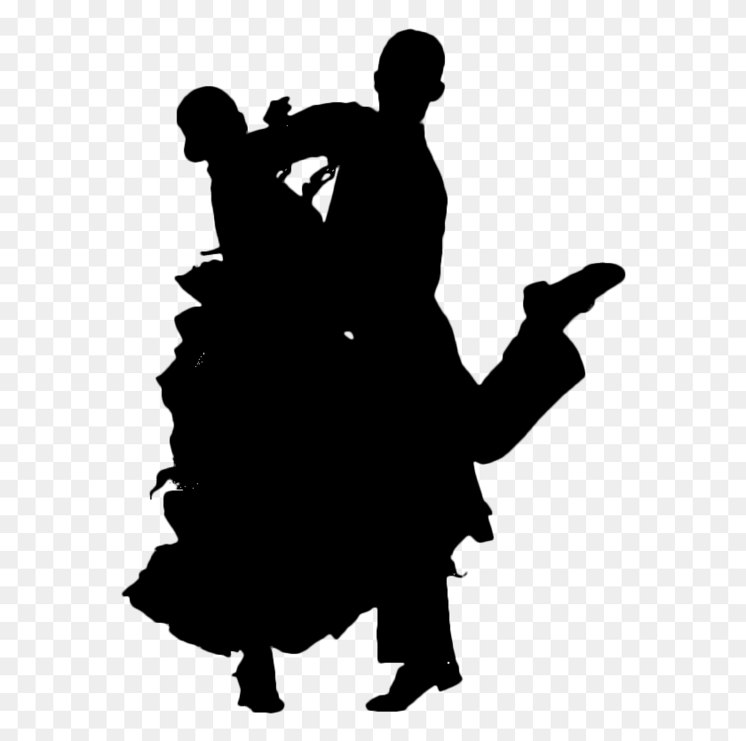 572x774 Dancing Ballroom Couple Star Wars Leia Silhouette, Gray, World Of Warcraft HD PNG Download