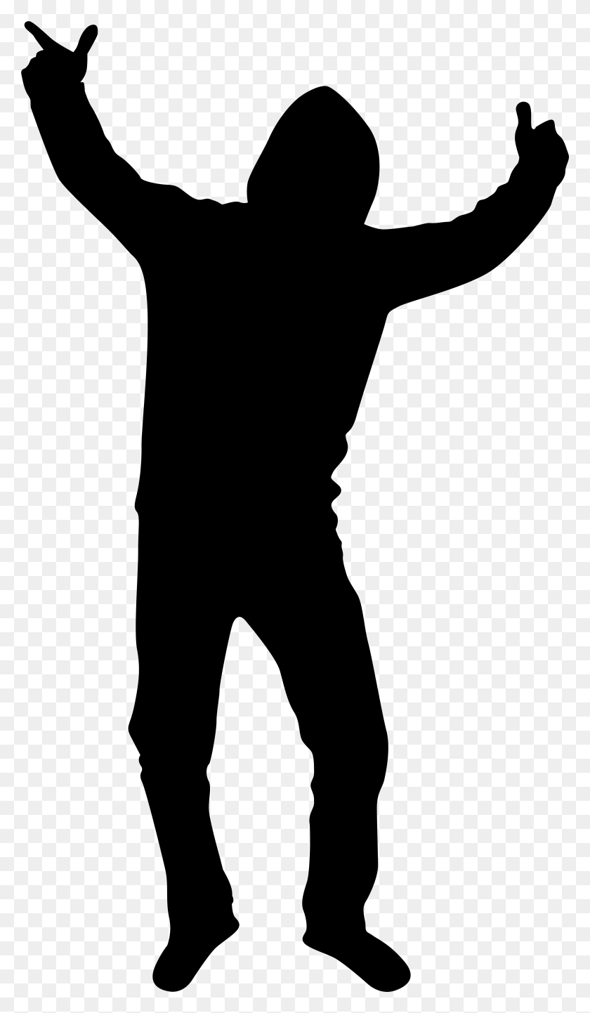 4458x7901 Dancing Boy Silhouette Clip Art Image Silhouette Boy, Gray, World Of Warcraft HD PNG Download