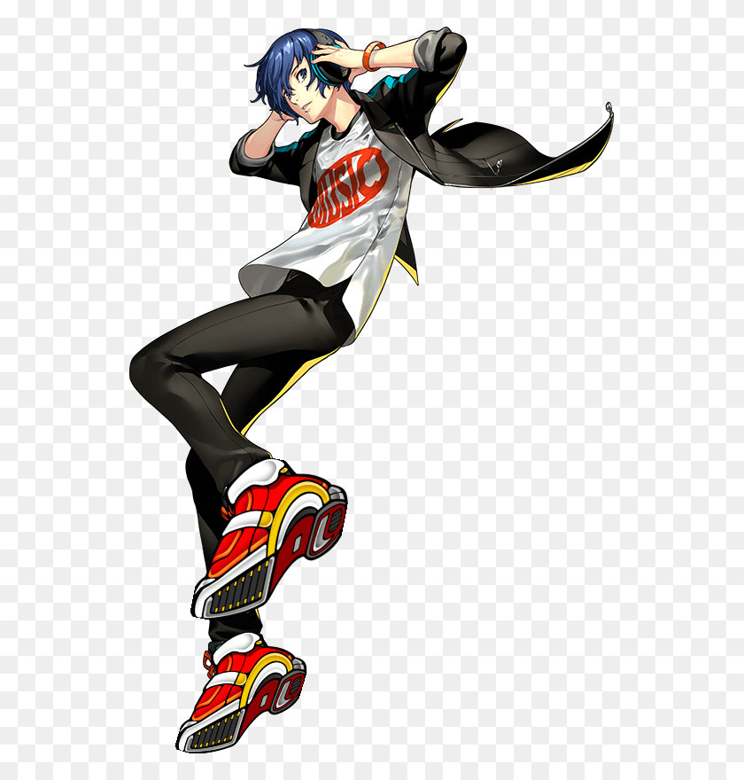 547x820 Dancing Moon Night Minato But His Shoes Are The Persona 3 Dancing Moon Night Minato, Clothing, Apparel, Person HD PNG Download