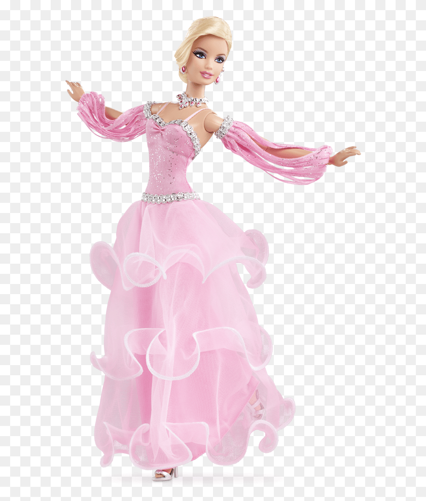 584x928 Descargar Png Dancing With The Stars Waltz Barbie Doll Barbie Bailando, Juguete, Figurilla, Persona Hd Png