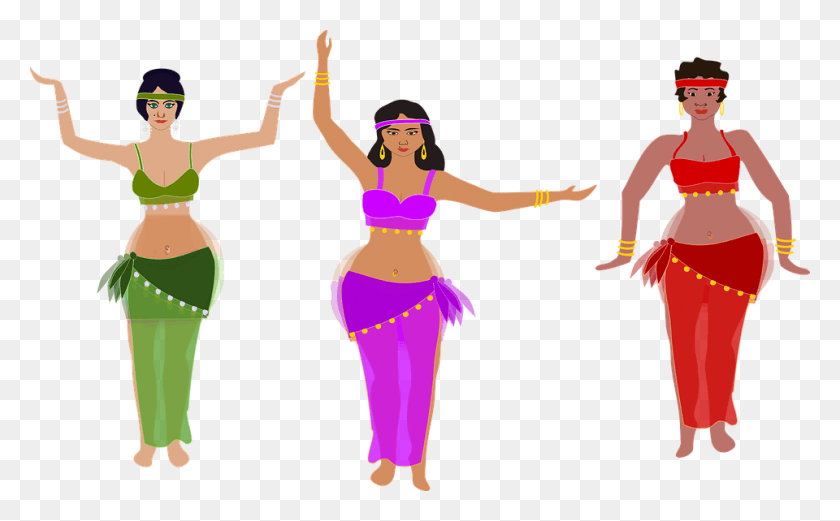 960x568 Dancing Women Oriental Belly Dance Belly Dancing Belly Dance Cartoon, Dance Pose, Leisure Activities, Person HD PNG Download