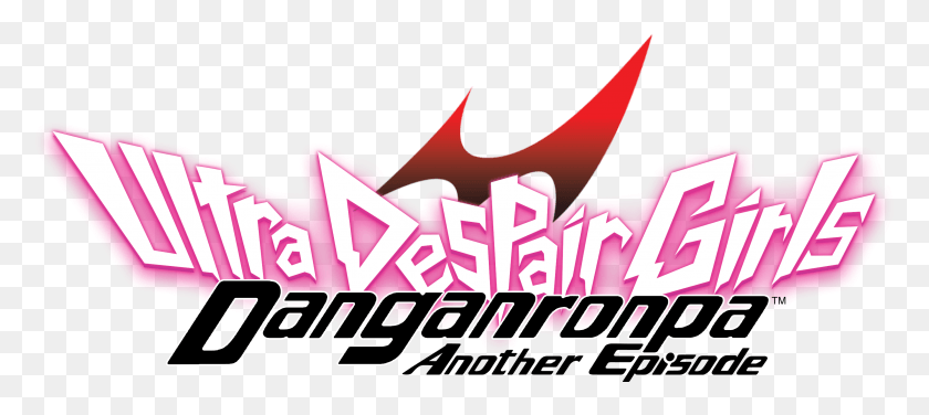 3232x1312 Danganronpa Another Episode Ultra Despair Girls Logo Danganronpa Another Episode Ultra Despair Girls, Purple, Label, Text HD PNG Download