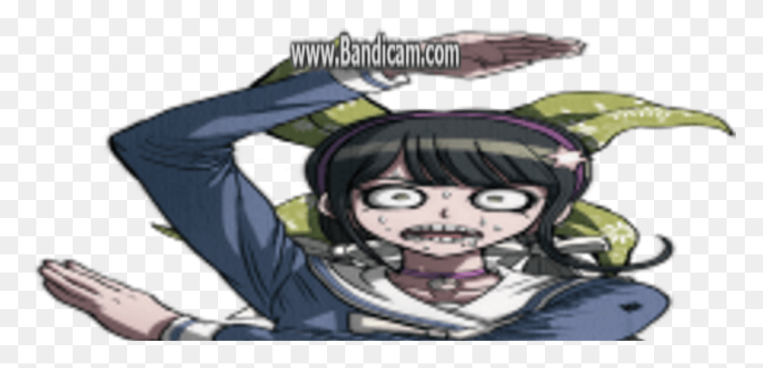 1100x487 Danganronpa Cartoon, Helmet, Clothing, Apparel HD PNG Download