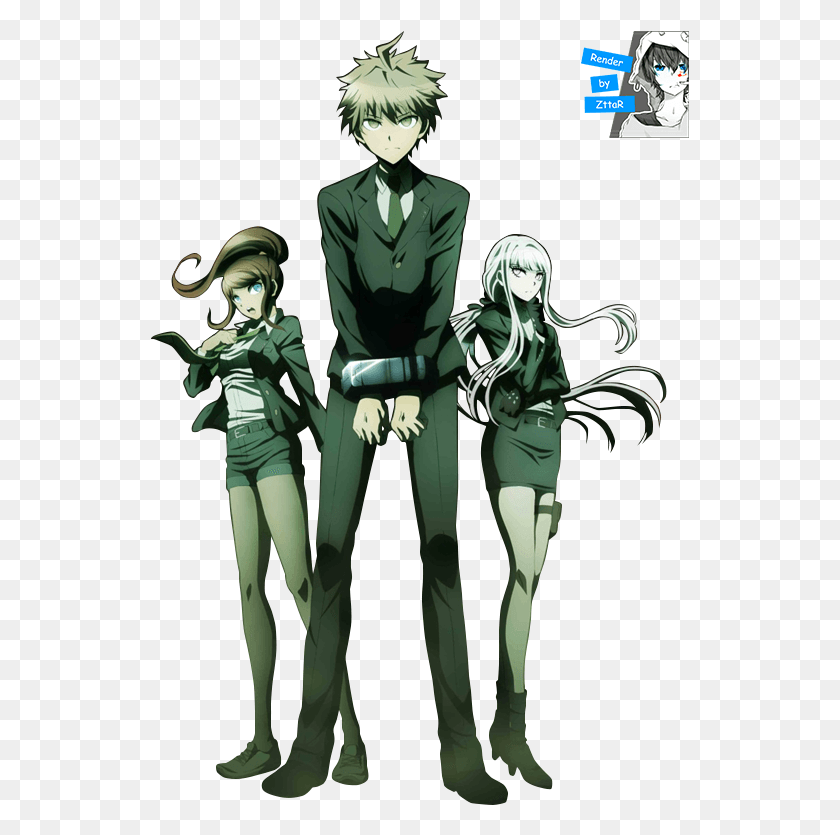 539x775 Descargar Png / Danganronpa Folder Icon Tobinami, Persona, Humano, Artista Hd Png