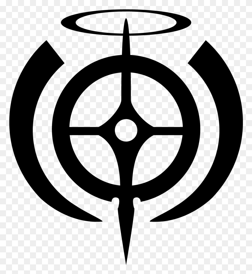 1222x1336 Логотип Danganronpa Символ Danganronpa, Серый, World Of Warcraft Hd Png Скачать
