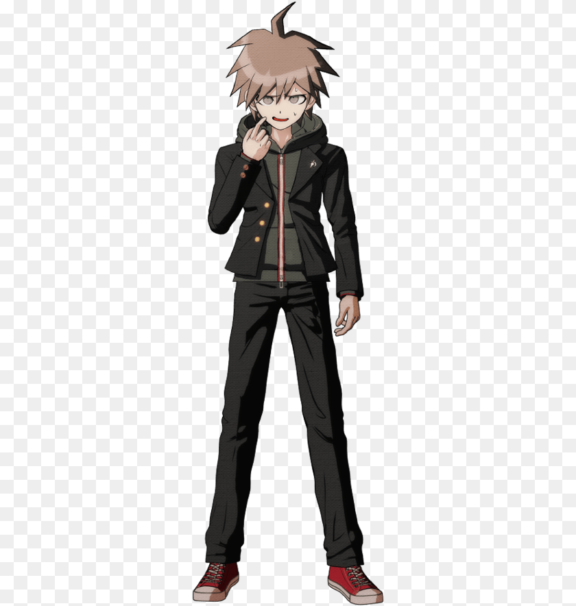 Danganronpa Trigger Happy Havoc Comic, Adult, Man, Person, Comics Sticker PNG