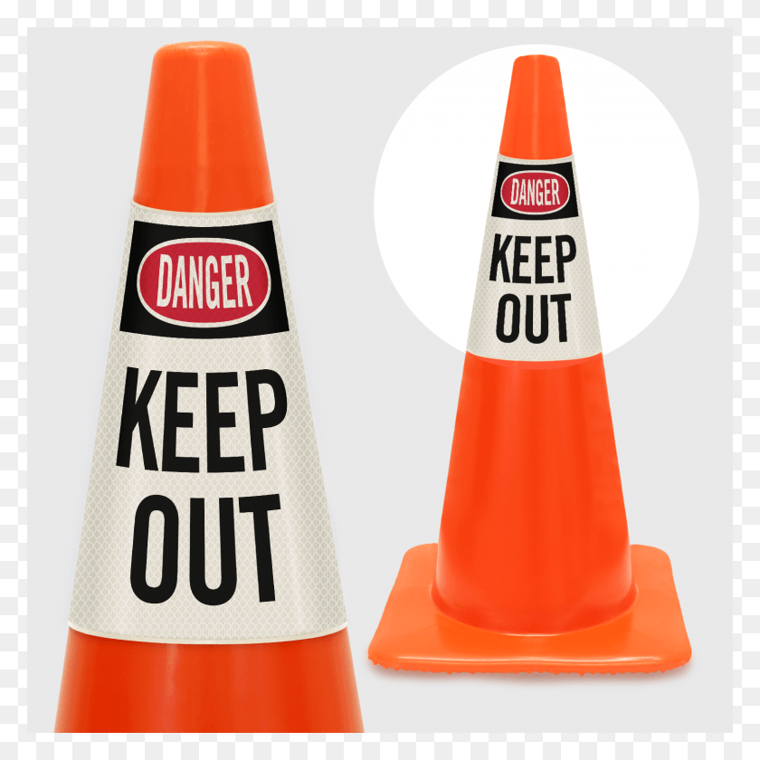 1500x1500 Danger Keep Out Cone Collar Collar, Ketchup, Food HD PNG Download