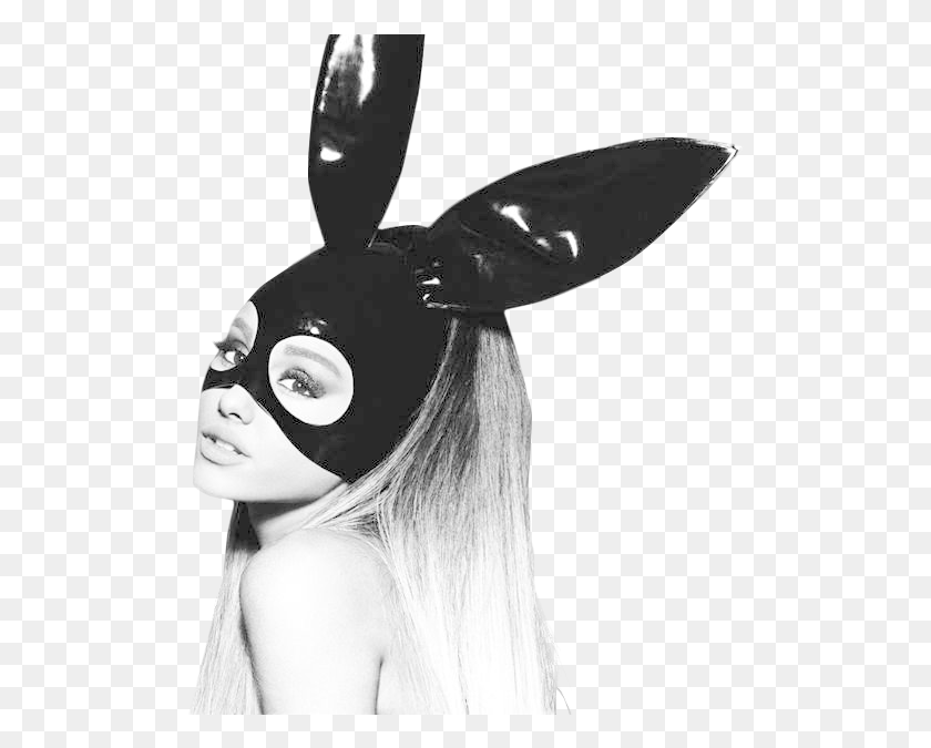 502x615 Dangerous Woman Deluxe Edition 925x614 Ariana Grande Bunny Ears Diy, Face, Person, Human HD PNG Download