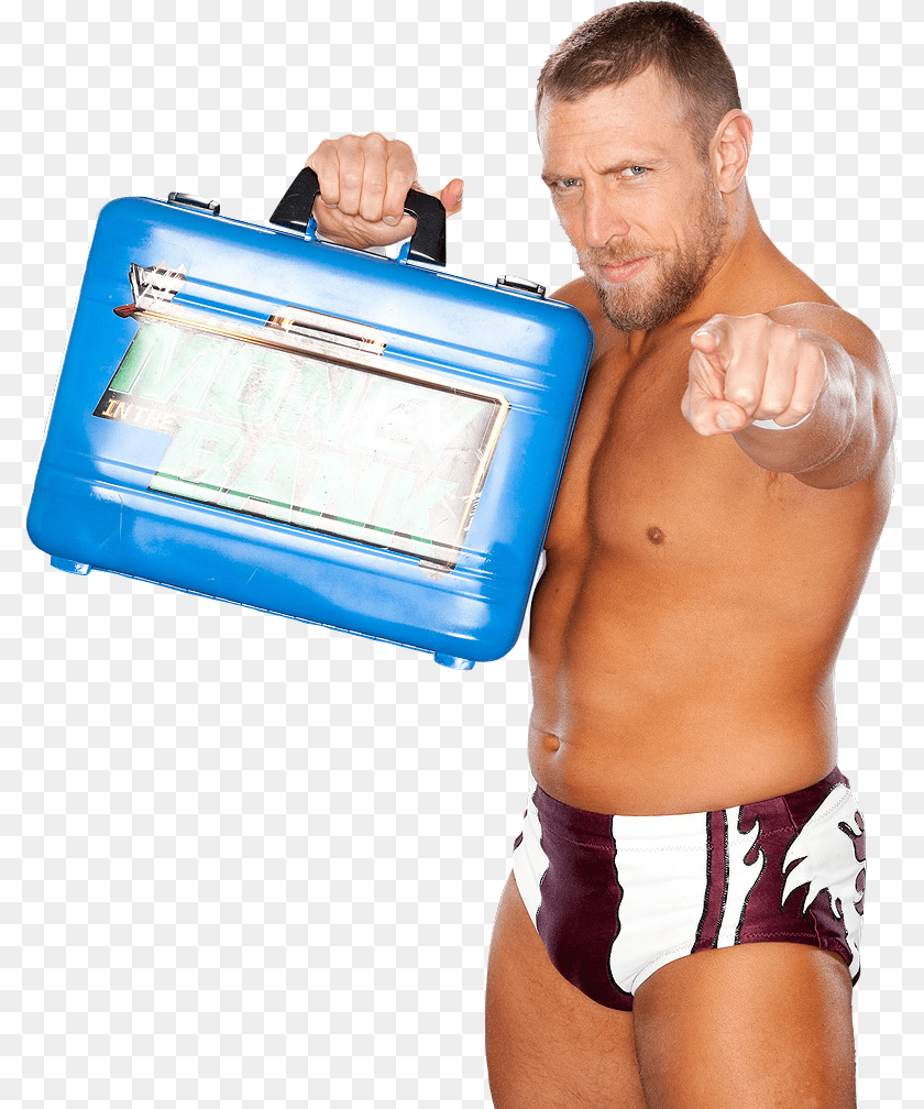 794x1008 Daniel Bryan With Money In The Bank Wwe Mr Money In The Bank, Hand, Body Part, Person, Finger Clipart PNG