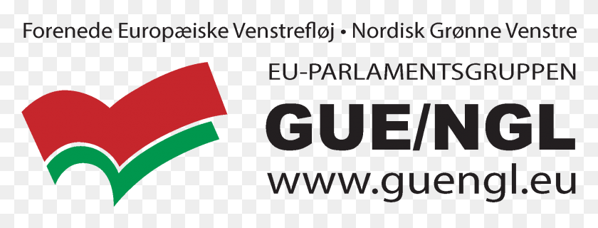 1833x611 Danish Flag Gue Ngl Logo, Text, Symbol, Face HD PNG Download
