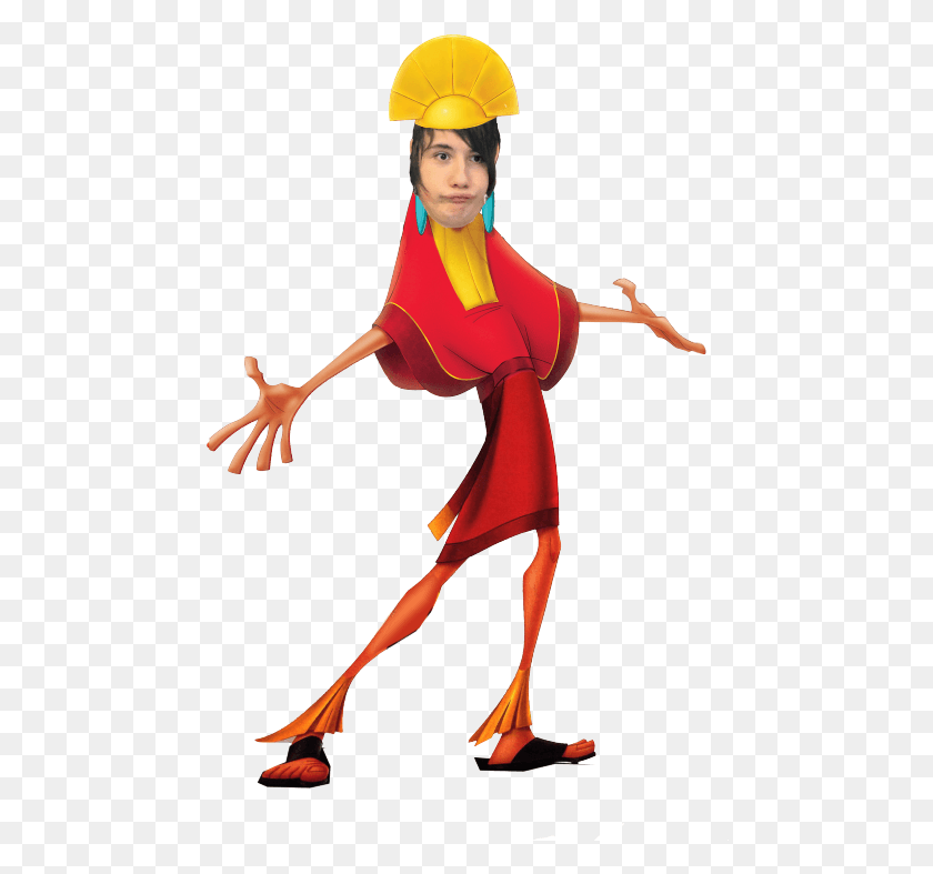 472x727 Danisnotonfire I Need To Stop Photoshoping This Is Emperor Kuzco, Person, Human, Dance HD PNG Download