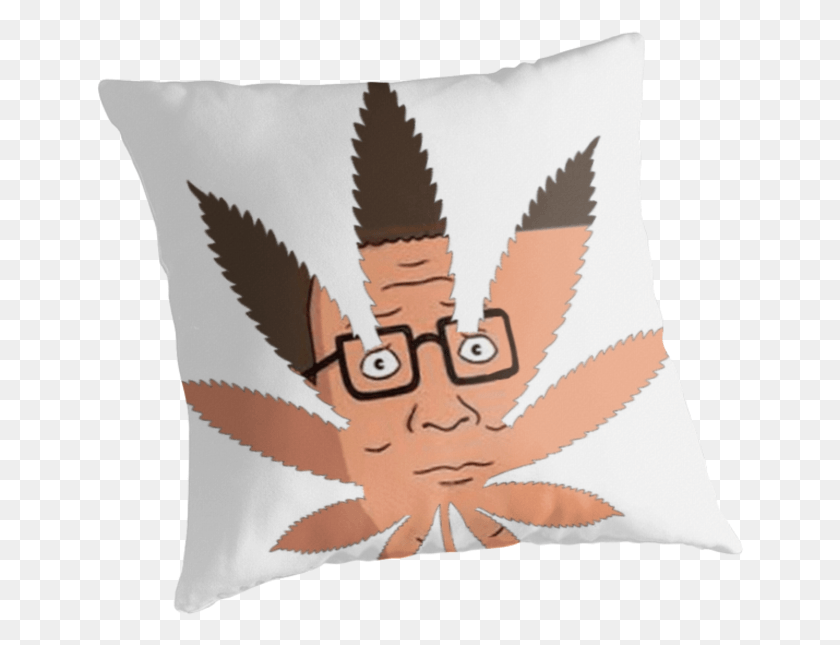 649x585 Dank Trill Marijuana Leaf, Pillow, Cushion HD PNG Download