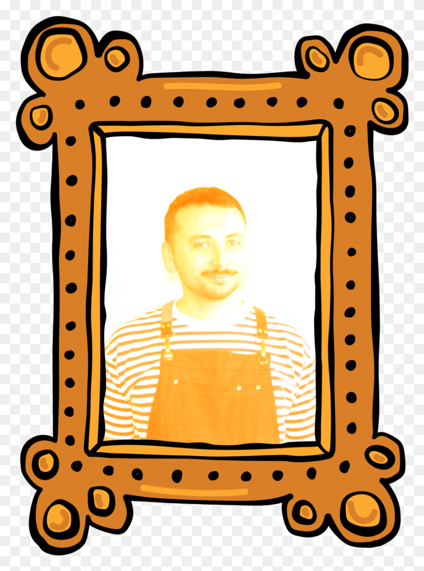 855x1172 Danny Picture Frame, Person, Human, Face HD PNG Download