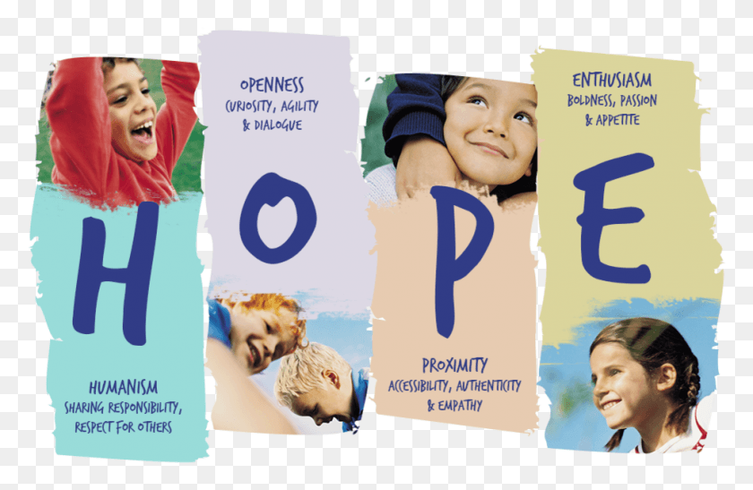963x602 Danone Values Hope, Advertisement, Poster, Person HD PNG Download