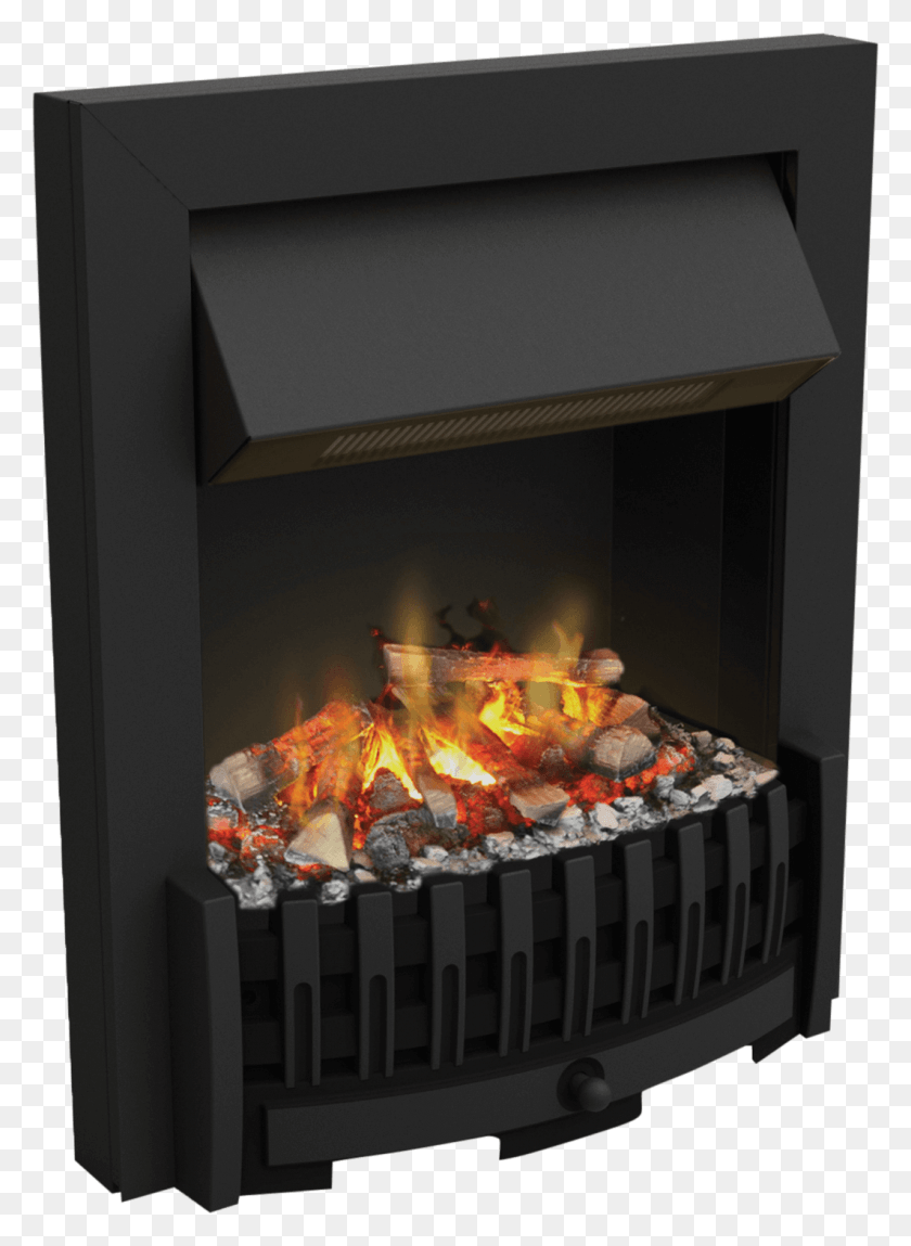 1063x1485 Danville Black Dimplex Danville Black Opti Myst Inset Electric Fire, Fireplace, Indoors, Hearth HD PNG Download