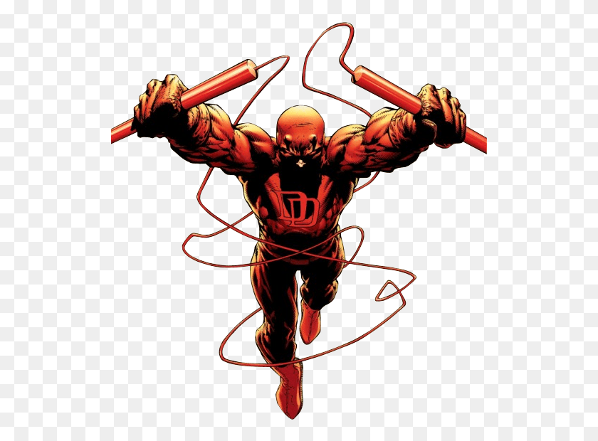 529x560 Daredevil Image Demolidor Rei Do Crime, Bow, People, Person HD PNG Download