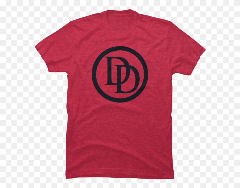 602x597 Daredevil Logo Violence Speed Momentum Shirt, Clothing, Apparel, T-shirt HD PNG Download