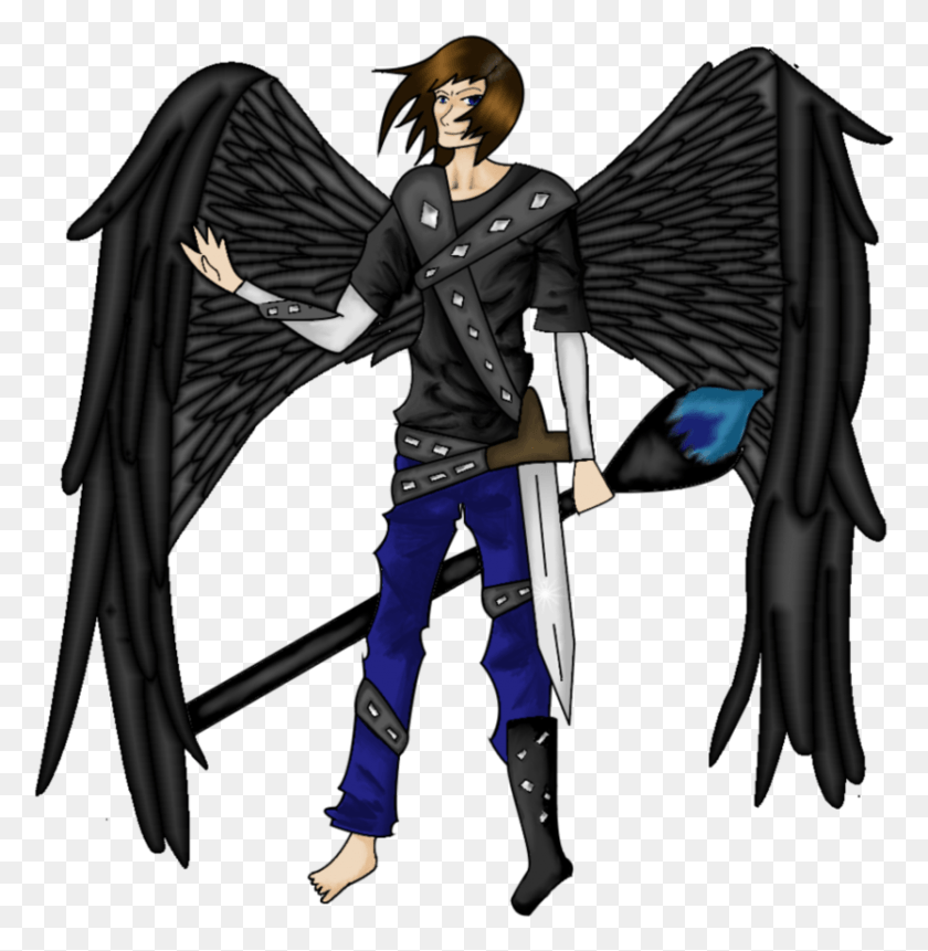834x857 Dark Angel Transparent Images, Clothing, Apparel, Person HD PNG Download