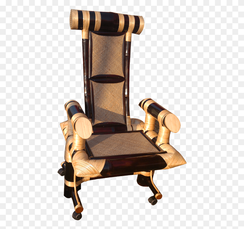 447x729 Dark Brown And Beige Office Chair Recliner, Furniture, Chair, Sink Faucet HD PNG Download