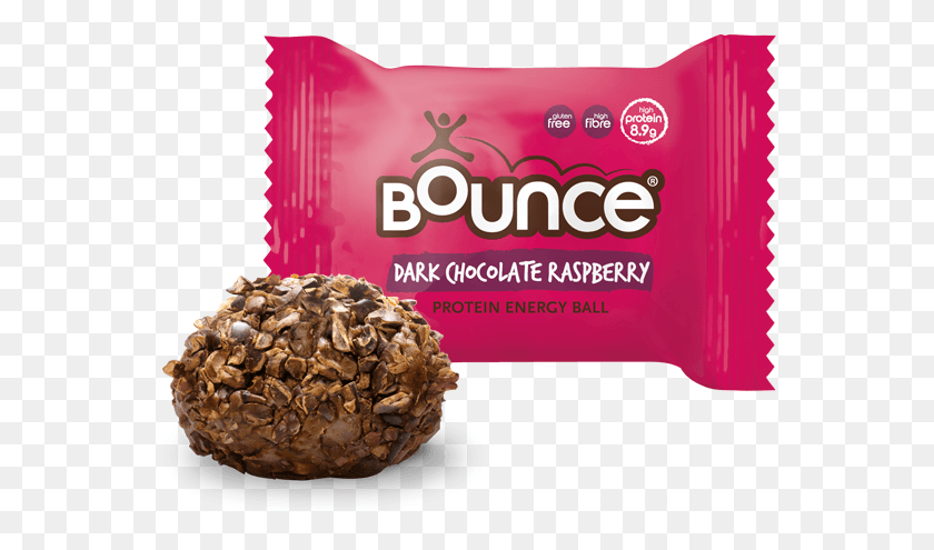 557x435 Dark Choc Raspberry With Ball Bounce Ball Cacao Mint, Food, Plant, Breakfast HD PNG Download