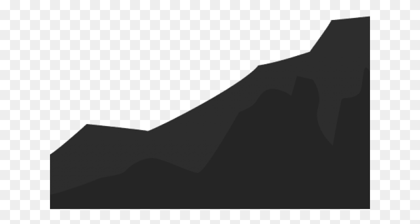 641x388 Dark Clipart Mountains Silhouette, Hand, Face, Arm HD PNG Download