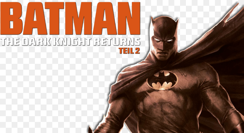 988x539 Dark Knight Returns Logo, Adult, Male, Man, Person PNG