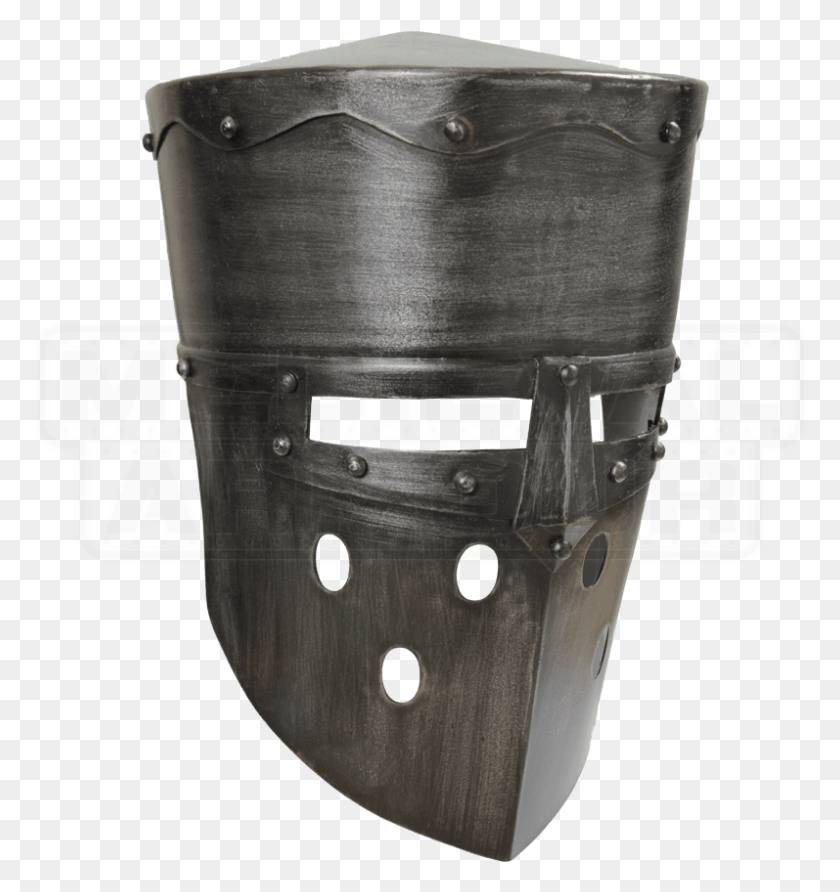 797x851 Dark Metal Finish Metal Helmets, Bucket, Belt, Accessories HD PNG Download