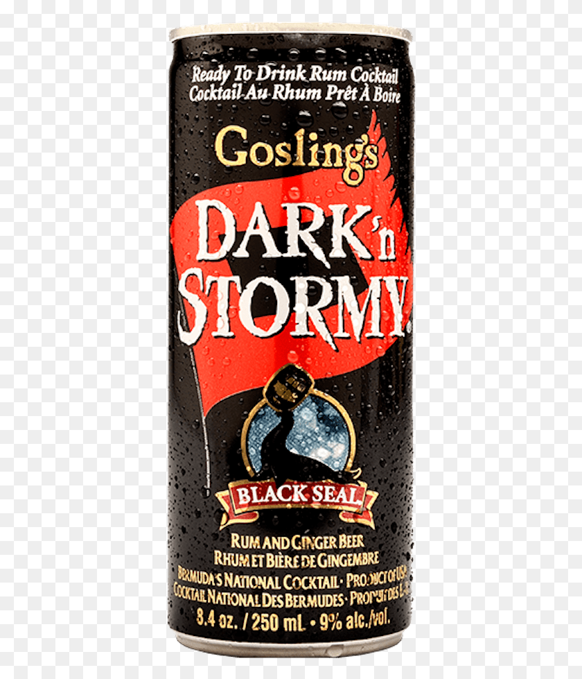361x919 Descargar Dark N Stormy Cóctel En Una Lata Dark 39N39 Stormy, Tin, Aluminio, Bebida Hd Png