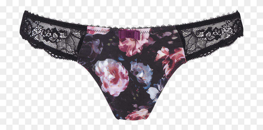 718x357 Dark Rose Thong Product Image Front Panties, Clothing, Apparel, Underwear HD PNG Download