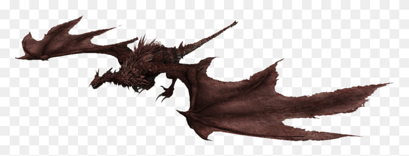 1107x372 Dark Souls 2 Wyvern Dragon, Lagarto, Reptil, Animal Hd Png