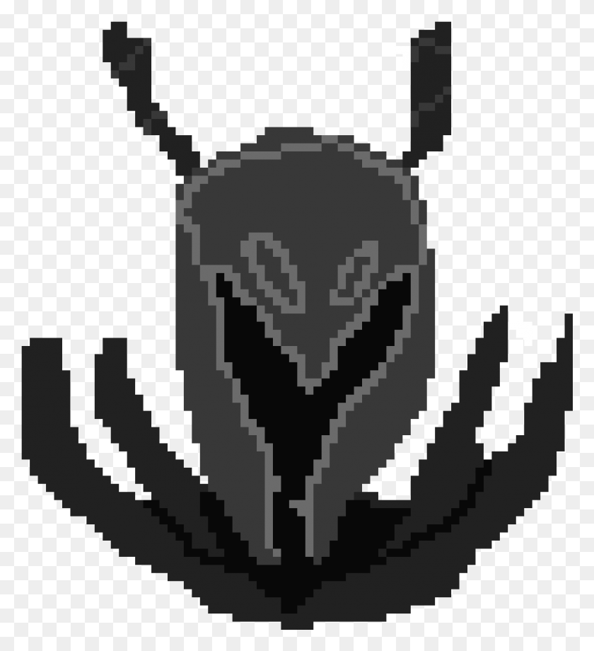 1157x1276 Dark Souls Black Knight Emblem, Rug, Stencil, Hook HD PNG Download