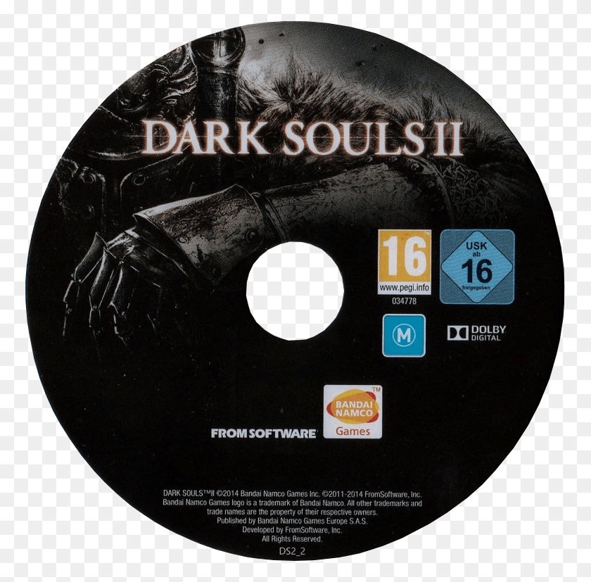 767x767 Dark Souls Ii, Диск, Dvd Hd Png Скачать